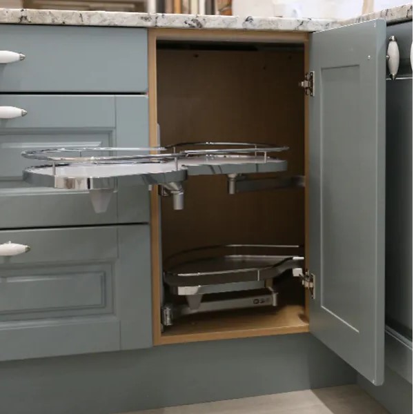 Magic corner kitchen cabinets